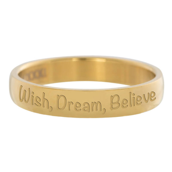 Wish, Dream, Believe zlatni
